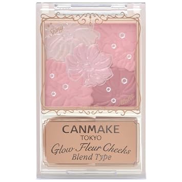 CANMAKE Glow Fleur Cheeks Blend Type B02 Rose Ballerina