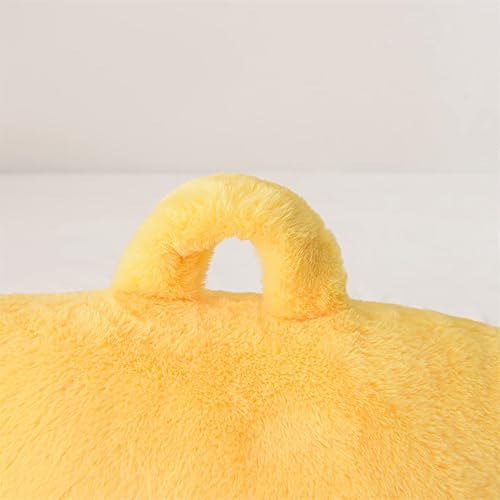 Miniatura 6 de Aimuan Almohada de lectura para descansar en la cama con brazos, cojín de piel de conejo para adultos y adolescentes, inclinación para descansar