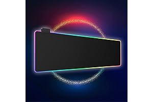 Tilted Nation RGB Extended Gaming Mouse Pad
