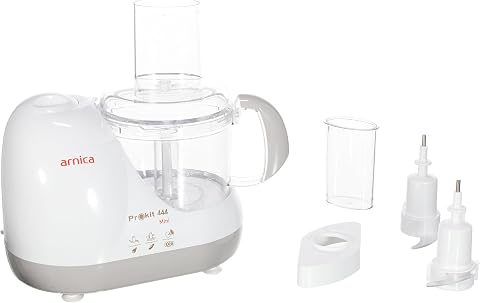 Arnica Prokit 444 Mini Mutfak Robotu, Beyaz, Standart