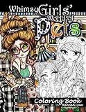 Whimsy Girls' World of Pets Coloring Book