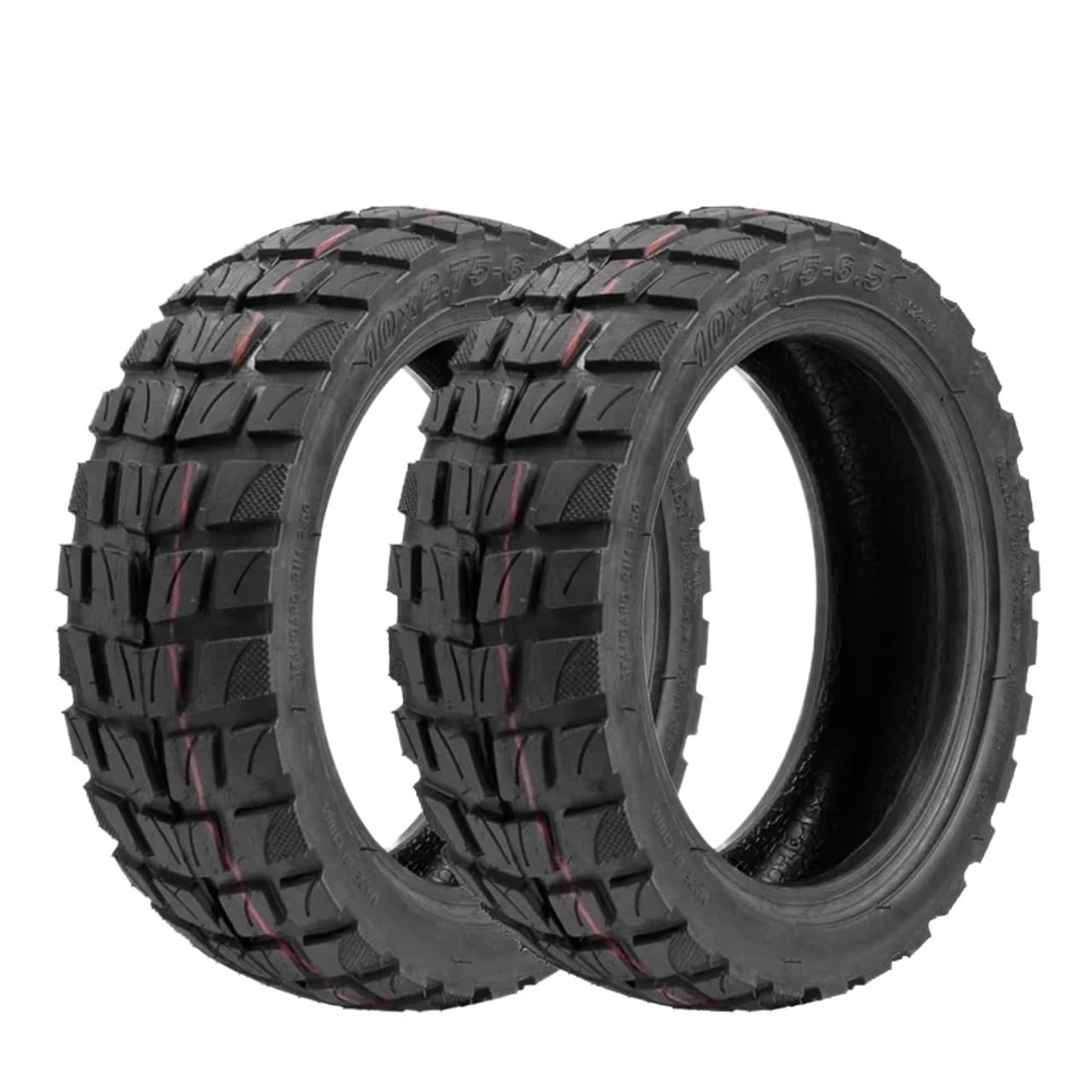 10-calowa bezdętkowa opona terenowa kompatybilna z Speedway 5/Dualtron 3-10x2.75-6.5 for Scooter (2 szt.)