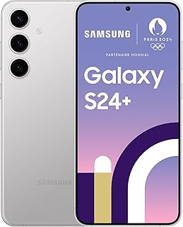 Samsung Galaxy S24+ 256GB Marble Gray (Renewed)