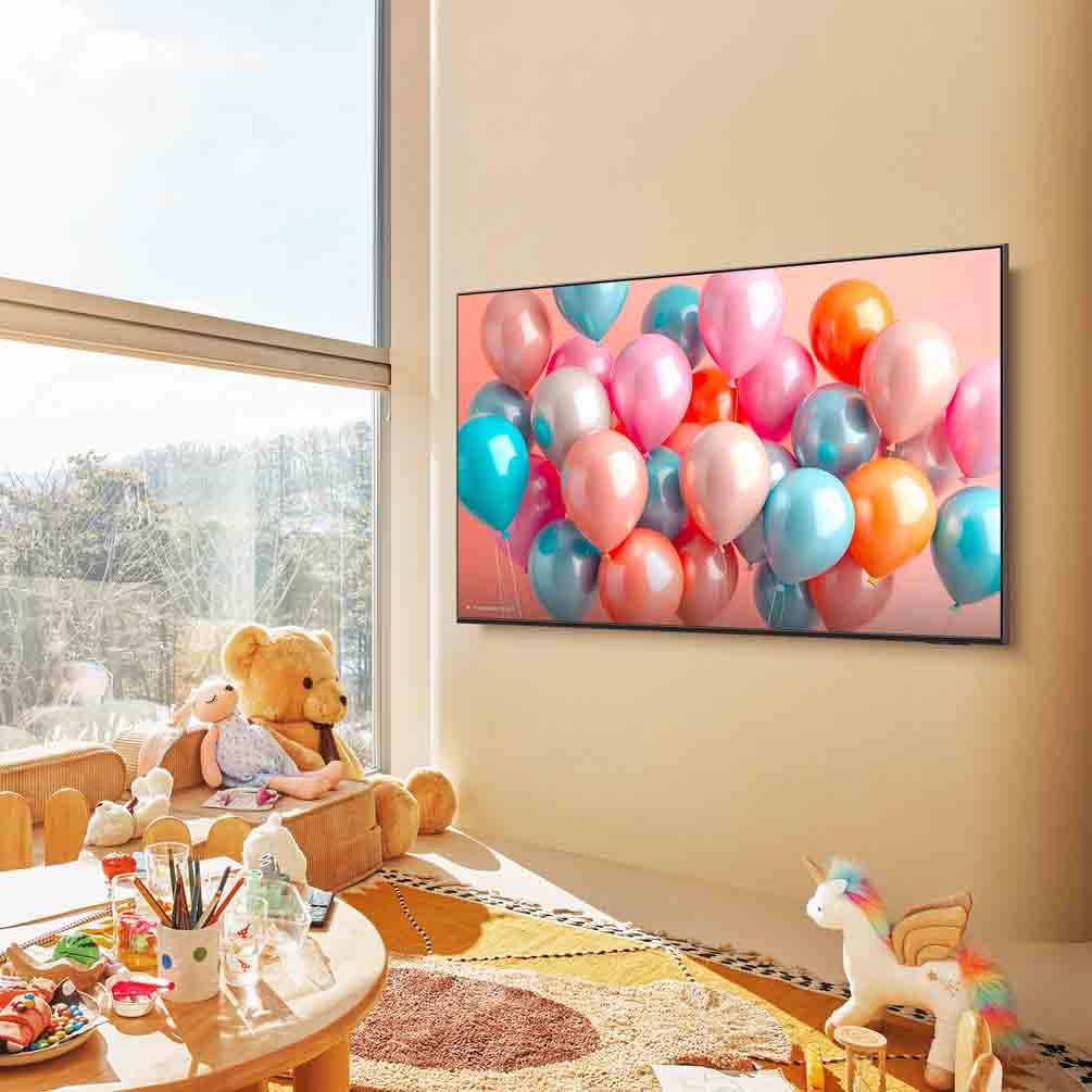 Samsung QLED 4K Smart TV 43'' QE43Q7F4AUXZT Q4 Processor, Quantum Dot, Motion Xcelerator, OTS Lite, 2025