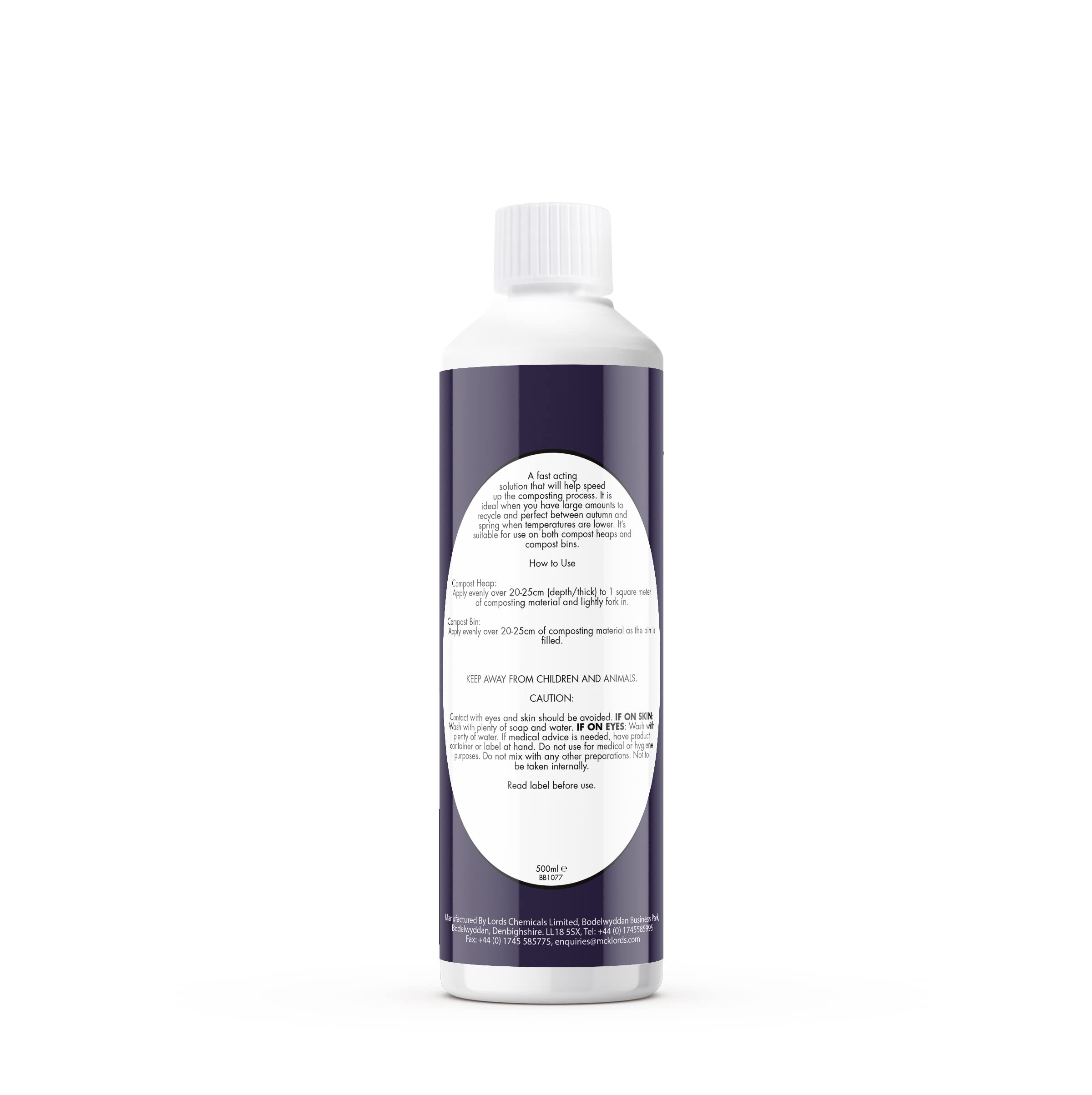 BritishBasics Acelerador/activador de Compost, 500 ml, Multicolor