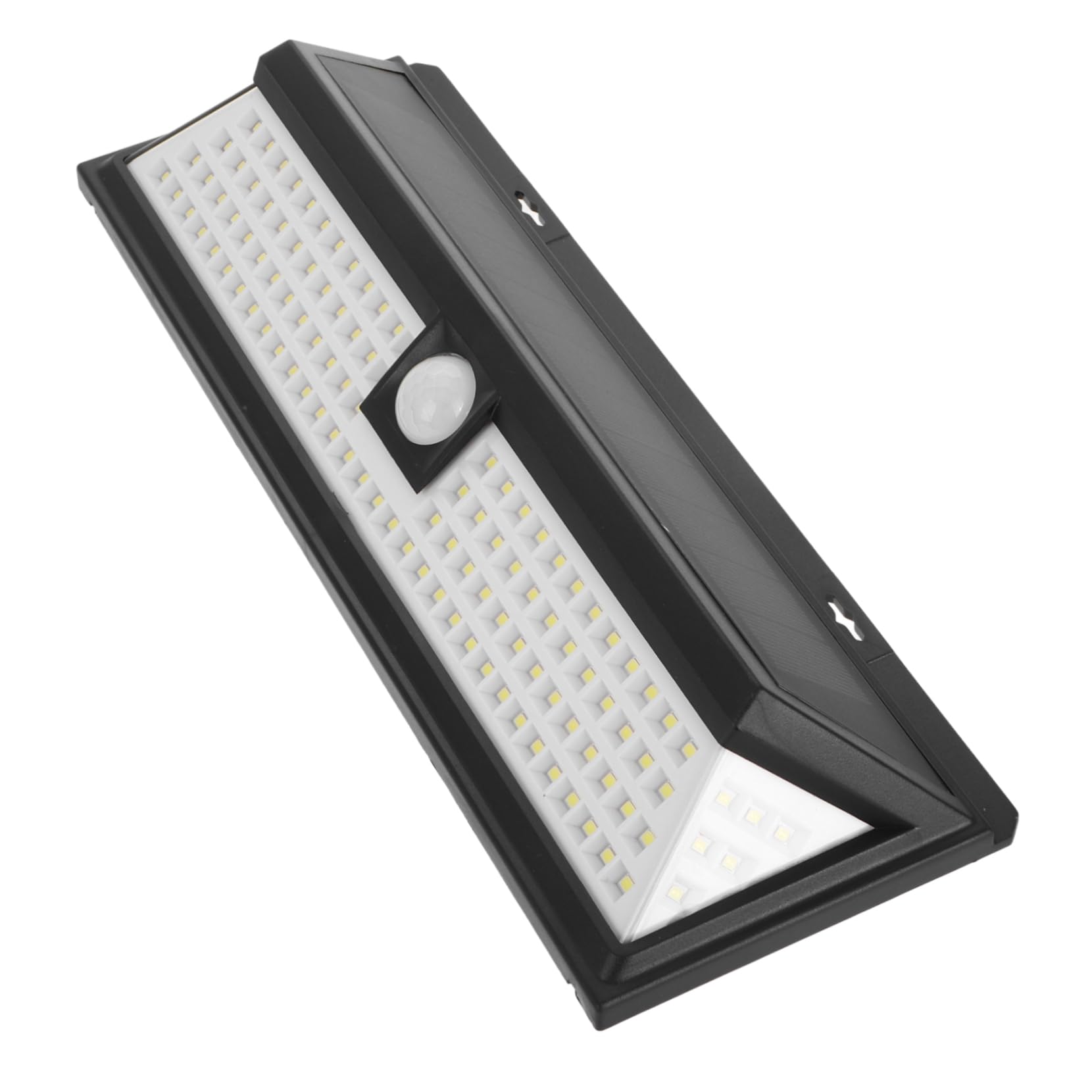Cabilock Lámpara Solar de Pared ABS Sensor de Movimiento para Exteriores 90 Lámparas LED, Iluminación Lateral 3 Caras para Valla y Patio