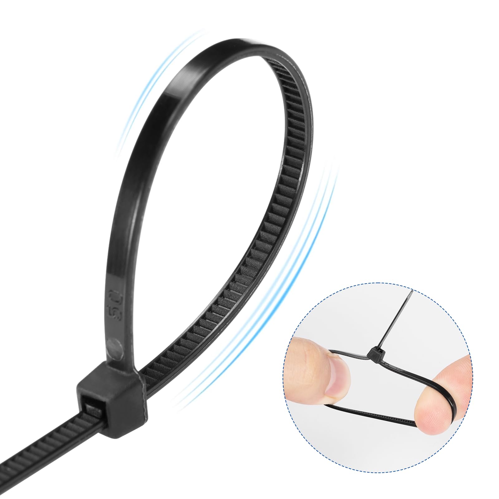 Pro Tie N1PSSM100 1-Inch Adhesive or Screw Mount Cable Tie Mount, Natural Nylon, 100-Pack