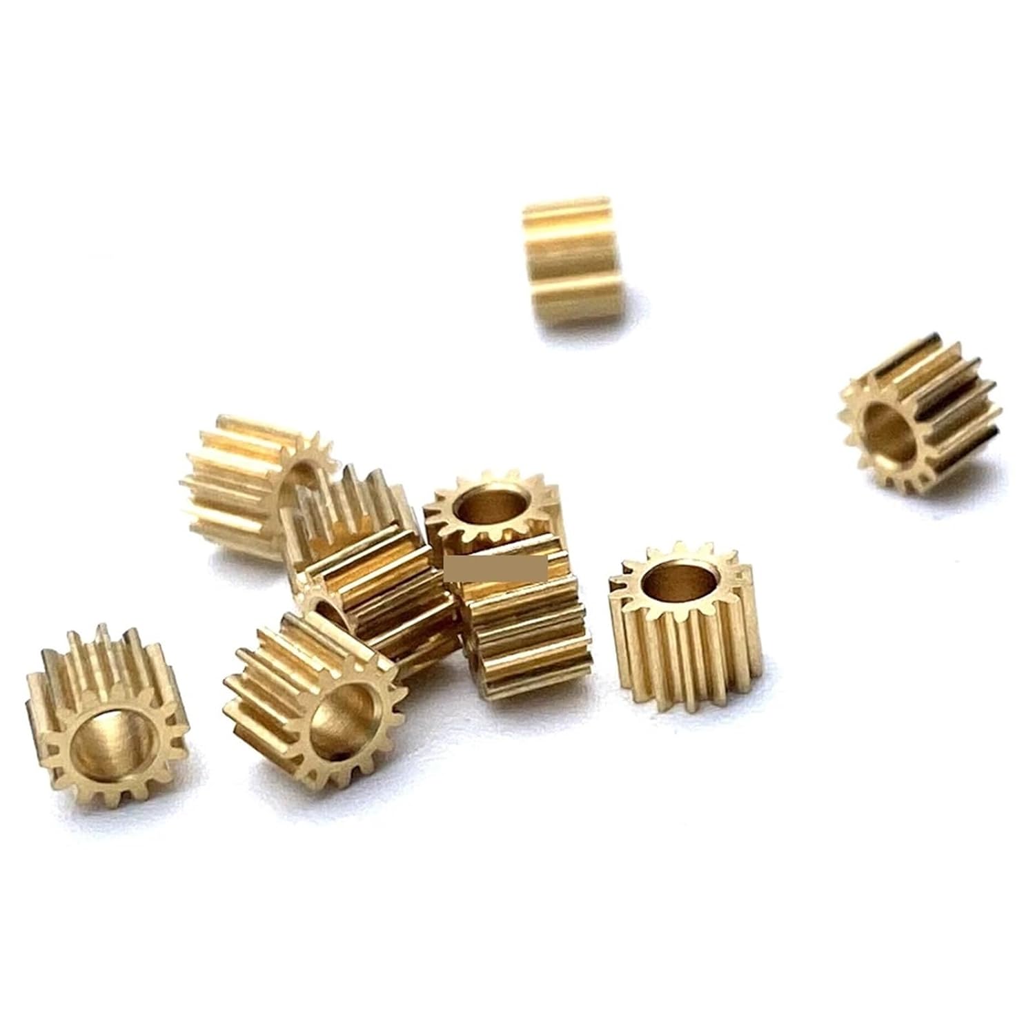1pcs Precision Mechanical Gear 0.25M 9/10/11/12/13/14/15/16/17/18/19/20 Teeth 1/1.5/2/3mm Mini Copper(20 Teeth - Thick 3mm)