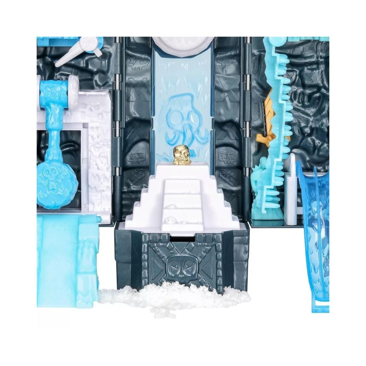 Treasure X Lost Lands Skull Island Frost Tower Micro Playset, 15