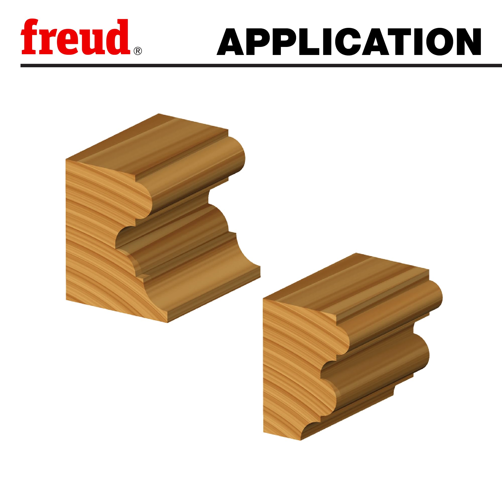 Freud 99-PK2 Fraise multi-profil avec tige de 12,7 mm