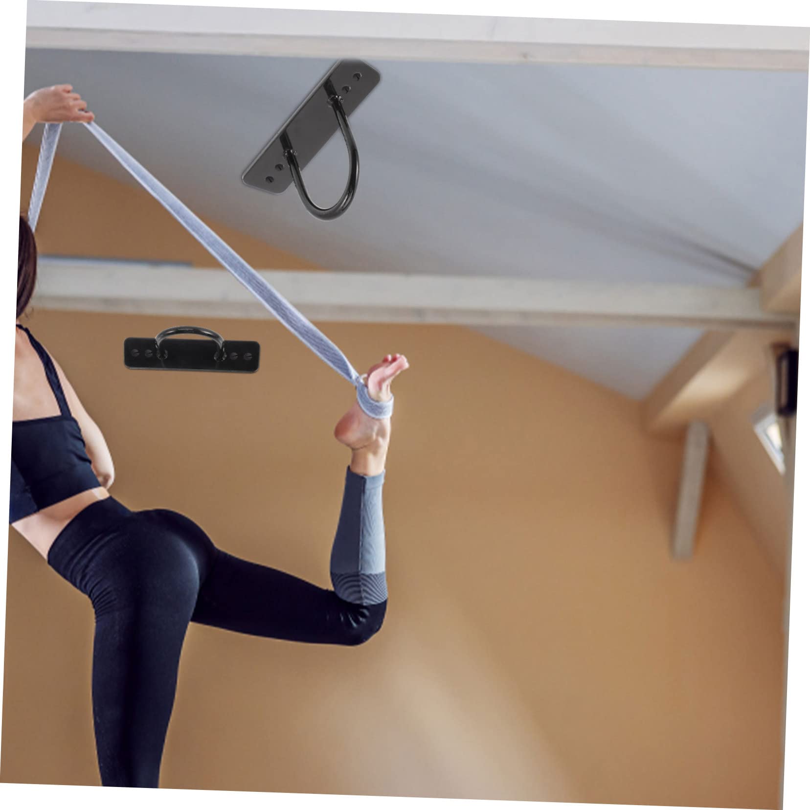 Battle Rope Wandanker Aus Edelstahl 2 Stück Seilhalter Für Trainingsseile Robuste Wandbefestigung Für Fitnessgeräte Vielseitig Für Yoga Krafttraining Und Heimtraining