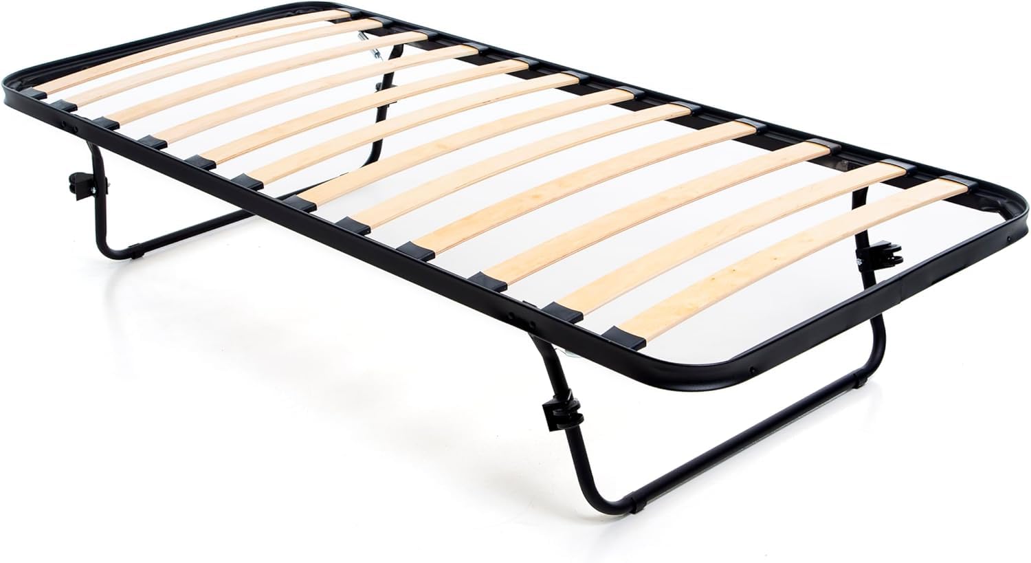 Letto Singolo Con Letto Estraibile 80x190cm | Rete A Doghe In Multistrato Di Betulla | Made In Italy | Garanzia 10 Anni - Foto 3