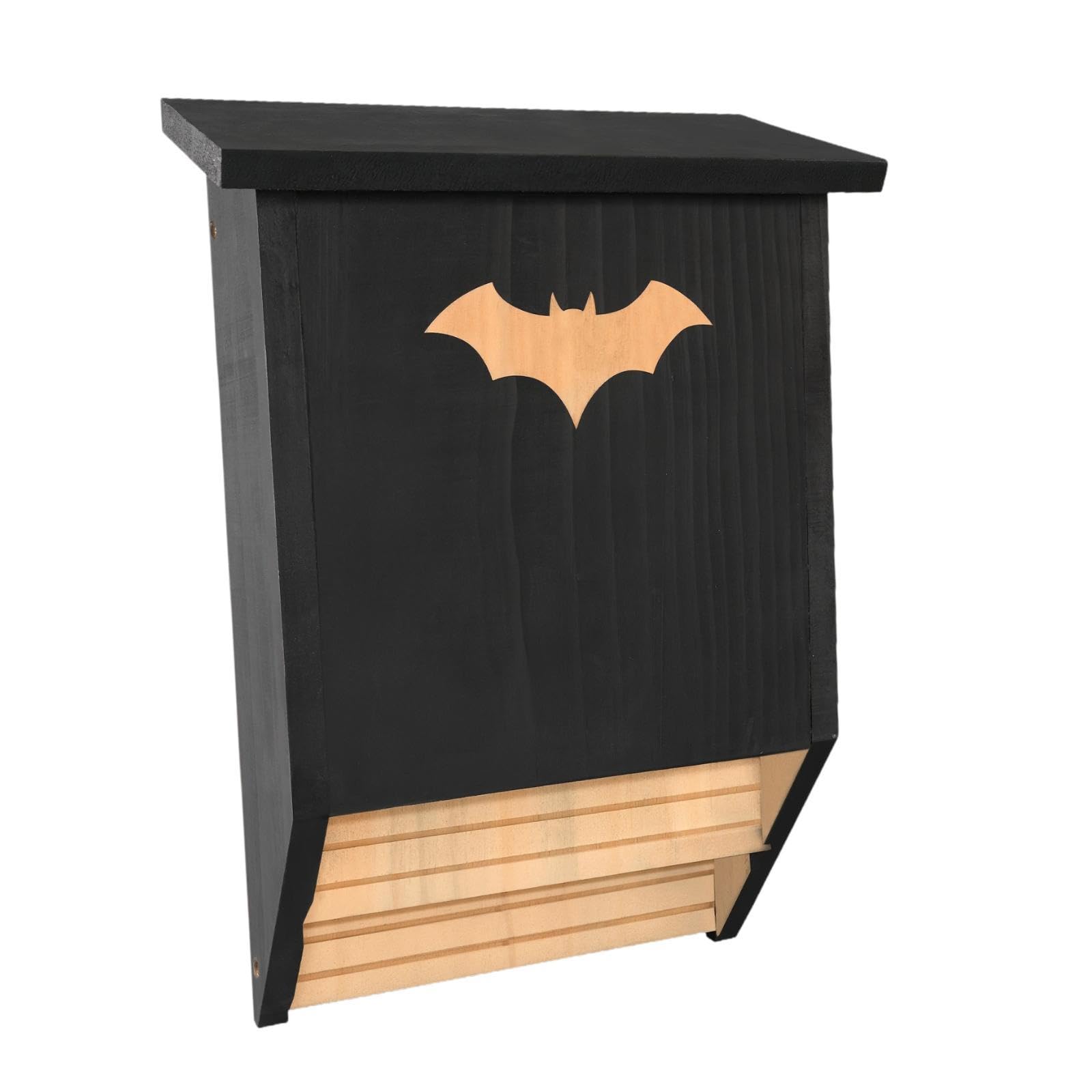 Casetta Per Pipistrelli In Legno Con Installazione Rapida | legno resistente, montaggio a parete, per giardino, stabile e durevole