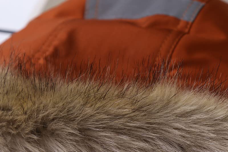 Toddler Kids Boys Girls Thicken Fashion Coat Solid Hooded Jacket Toddler Windproof Thick Warm Outwear Coat for Big Boys2