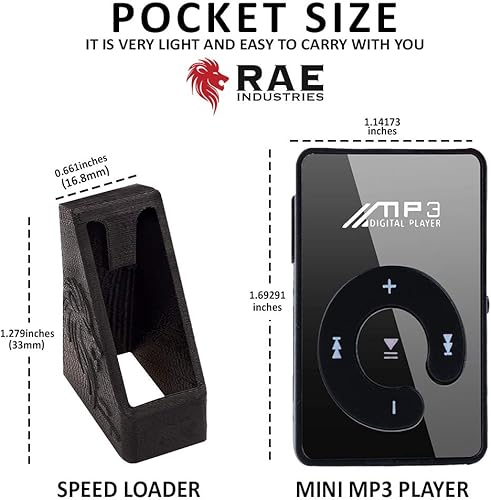 Miniatura 45 de RAEIND - Cargadores de velocidad para cargador de cargador Smith & Wesson de diferentes calibres de doble pila/de una sola pila