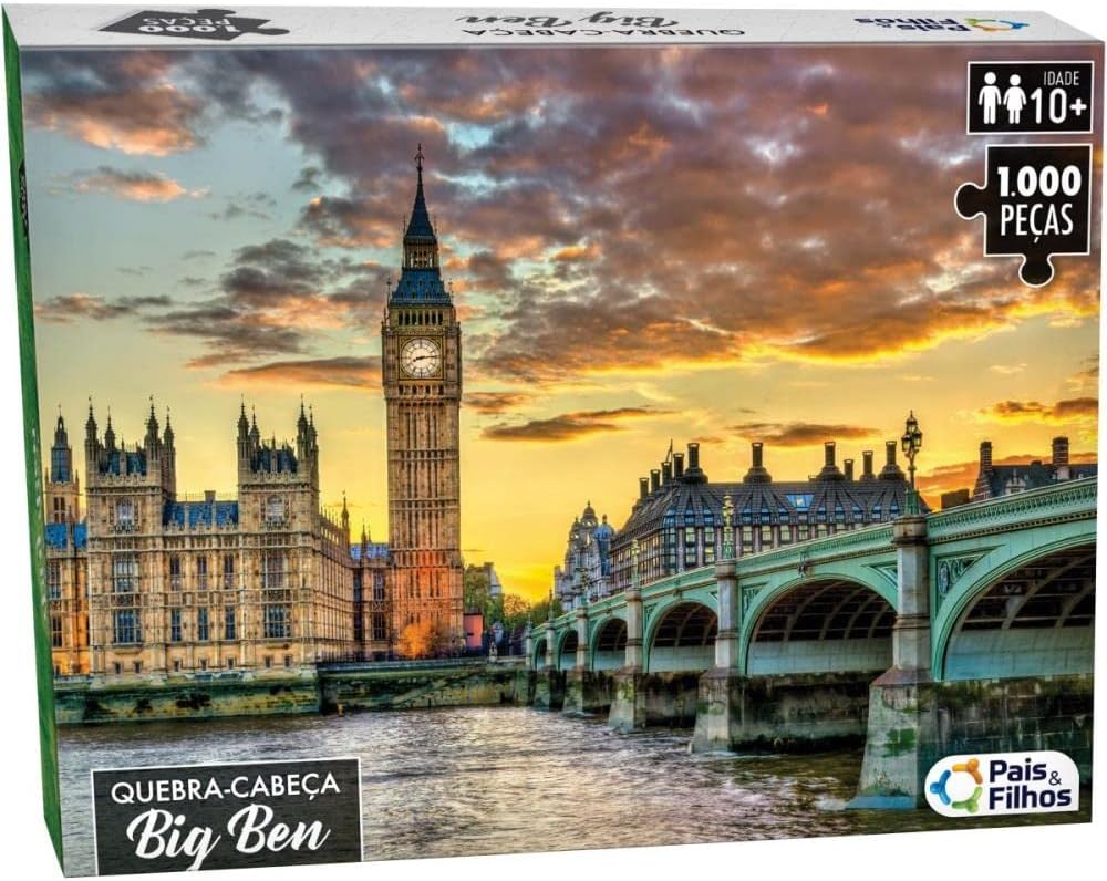 Quebra-Cabeça Big Ben - 1000 Pçs