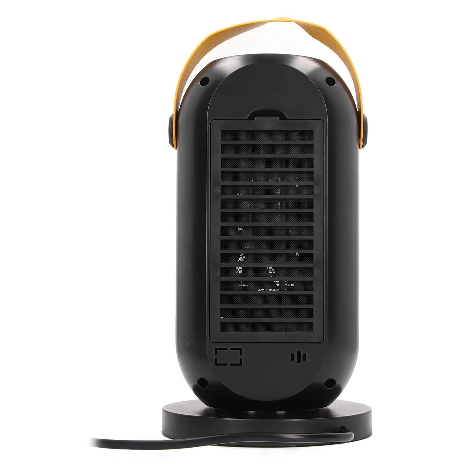 Fdit Stufa Elettrica Oscillante, Termoventilatore Portatile con (Spina | Riscaldamento Rapido 1200W, ABS e PU, Spegnimento Auto Anti-ribaltamento e Surriscaldamento, Silenzioso per Camera e Ufficio