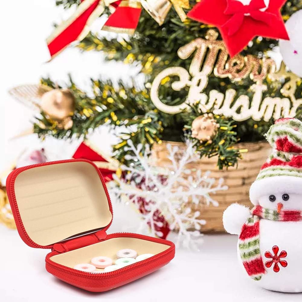 CAUTIOUS 6PCS Porte Monnaie de Noël, Porte-Monnaie Enfant Noël Boîtes à Bonbons de Noël Boîte Noël Vide Etui écouteurs pour Noël Écouteurs Chocolats Bonbons