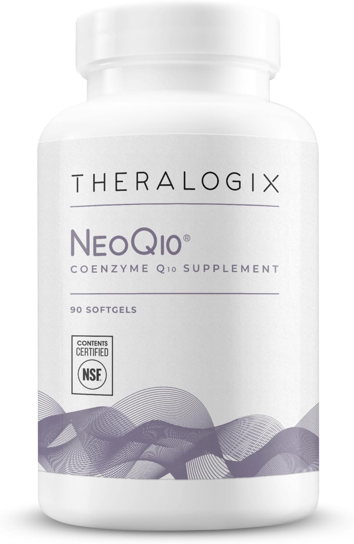 Theralogix NeoQ10 Coenzyme Q10 Supplement - Heart Health & Fertility Support ...