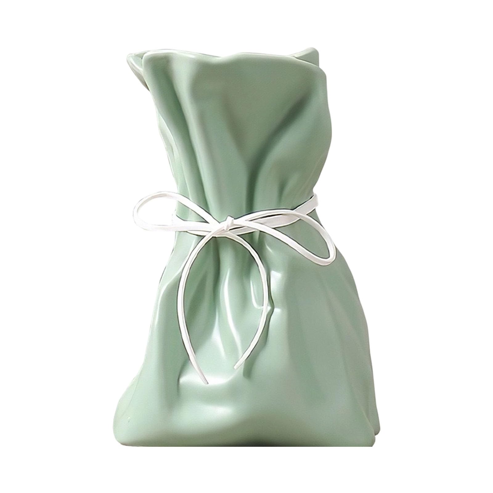 Ekoama Decorative Ceramic Vases for Centerpieces,Unique Flower Vases Rustics Farmhouse Vase for Home/Kitchen/Offices Decors