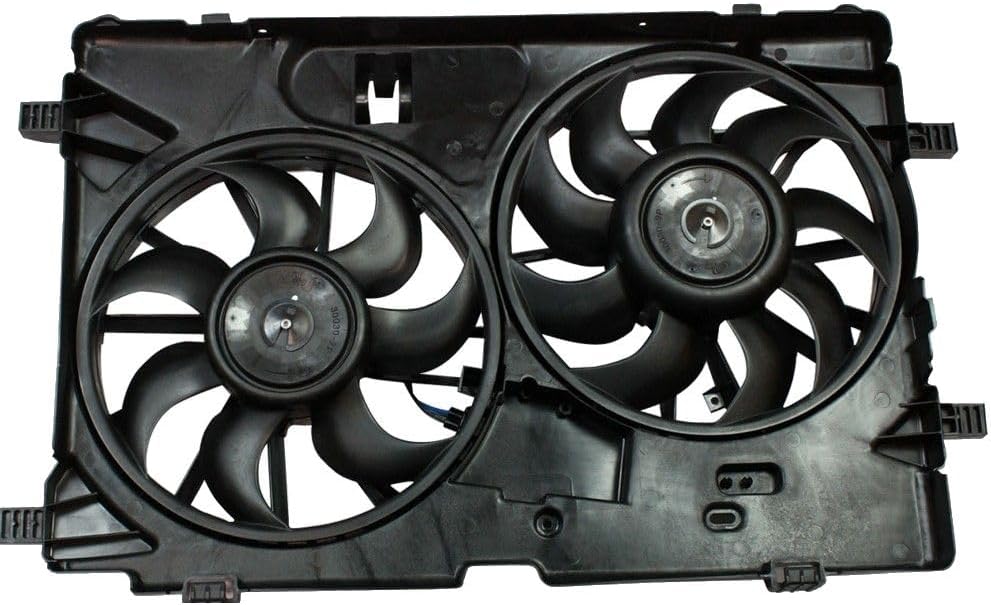 Replacement Engine Cooling Fan Assembly for 2010-2012 Ford, Lincoln Fusion, MKZ (3.5L V6)