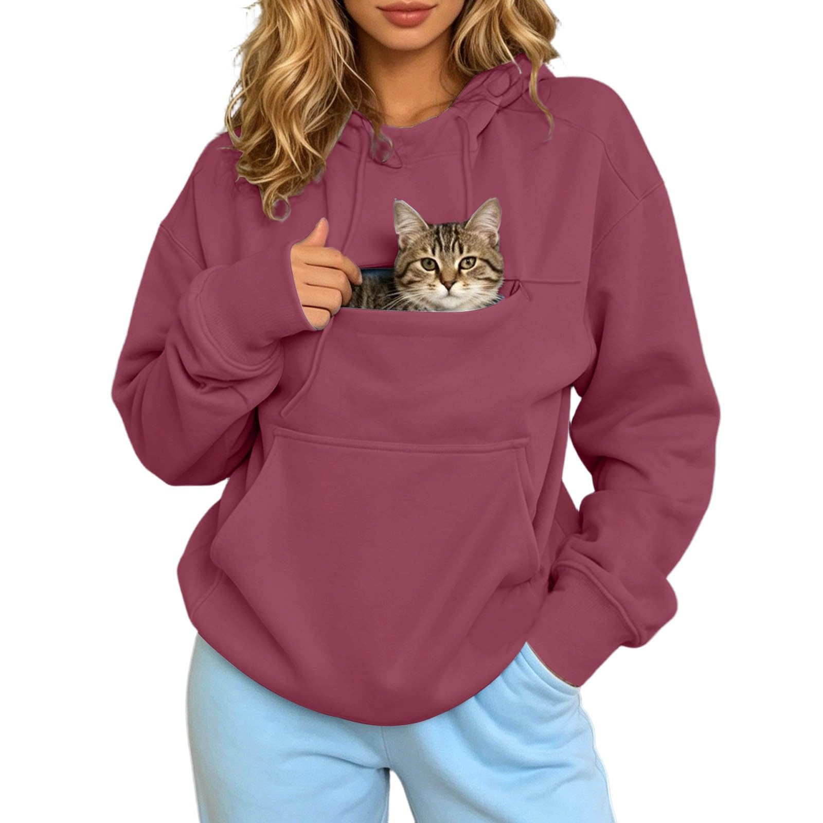 Sweat kangourou chat résolvant le stress des transports de votre animal