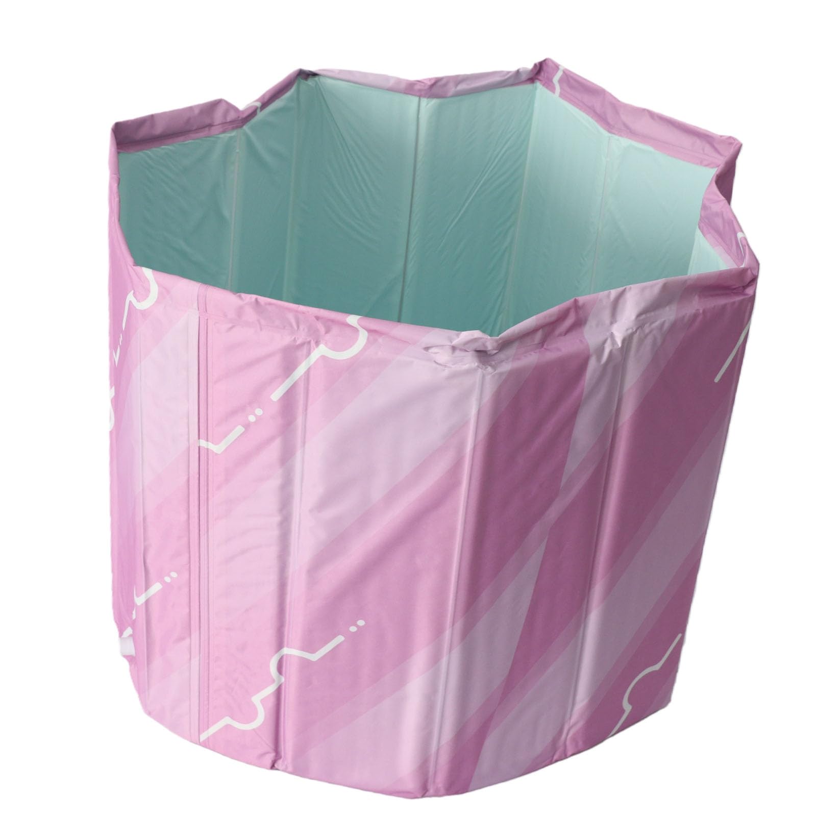 Aufblasbare Badewanne Faltbar, PVC Tragbare Wannenbadewanne, 80