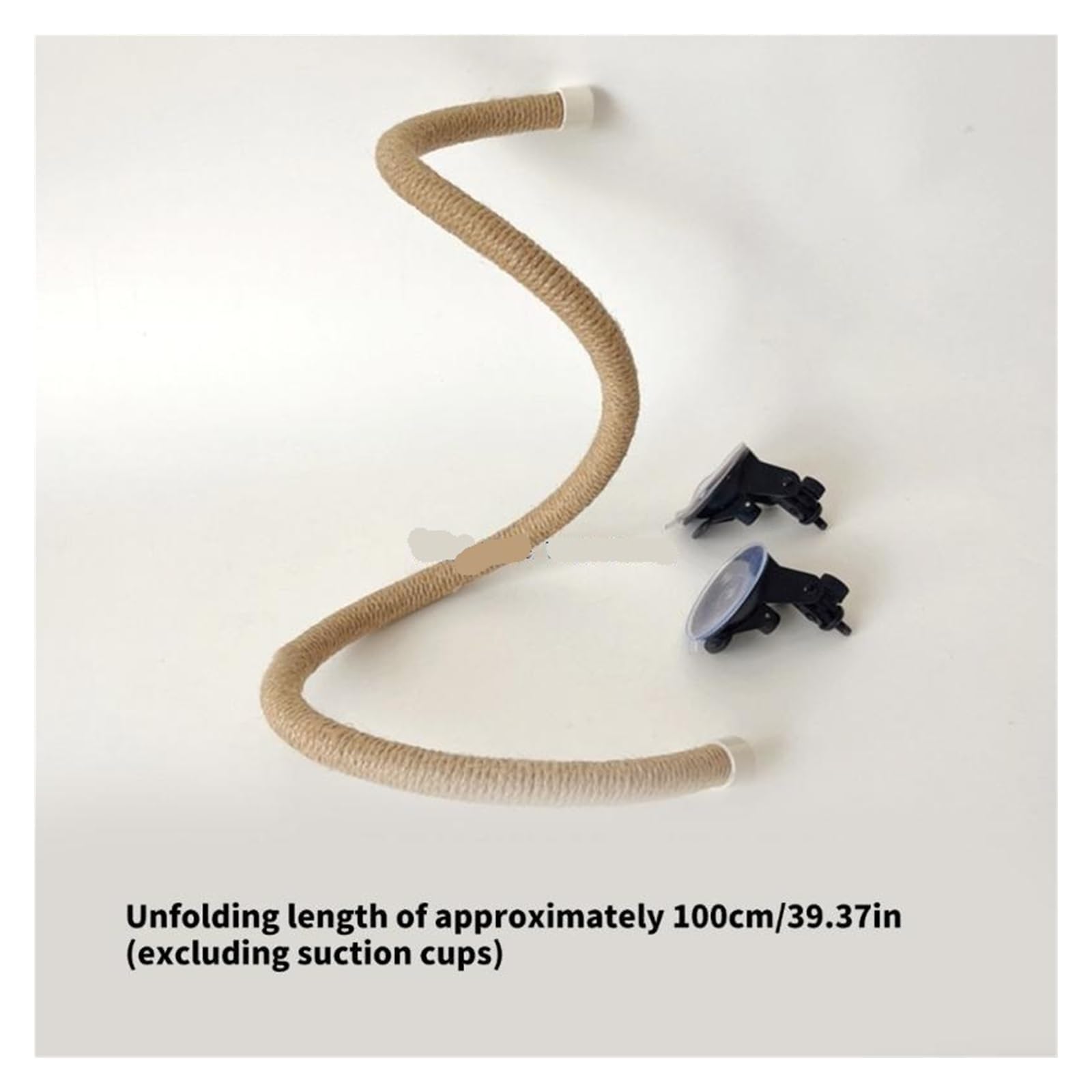 Posadero para Loros Percha de Cuerda cáñamo for Jaula pájaros, Soporte Escalada for Loros, Percha for enriquecimiento Ambiental, Parque Entrenamiento portátil for Aves