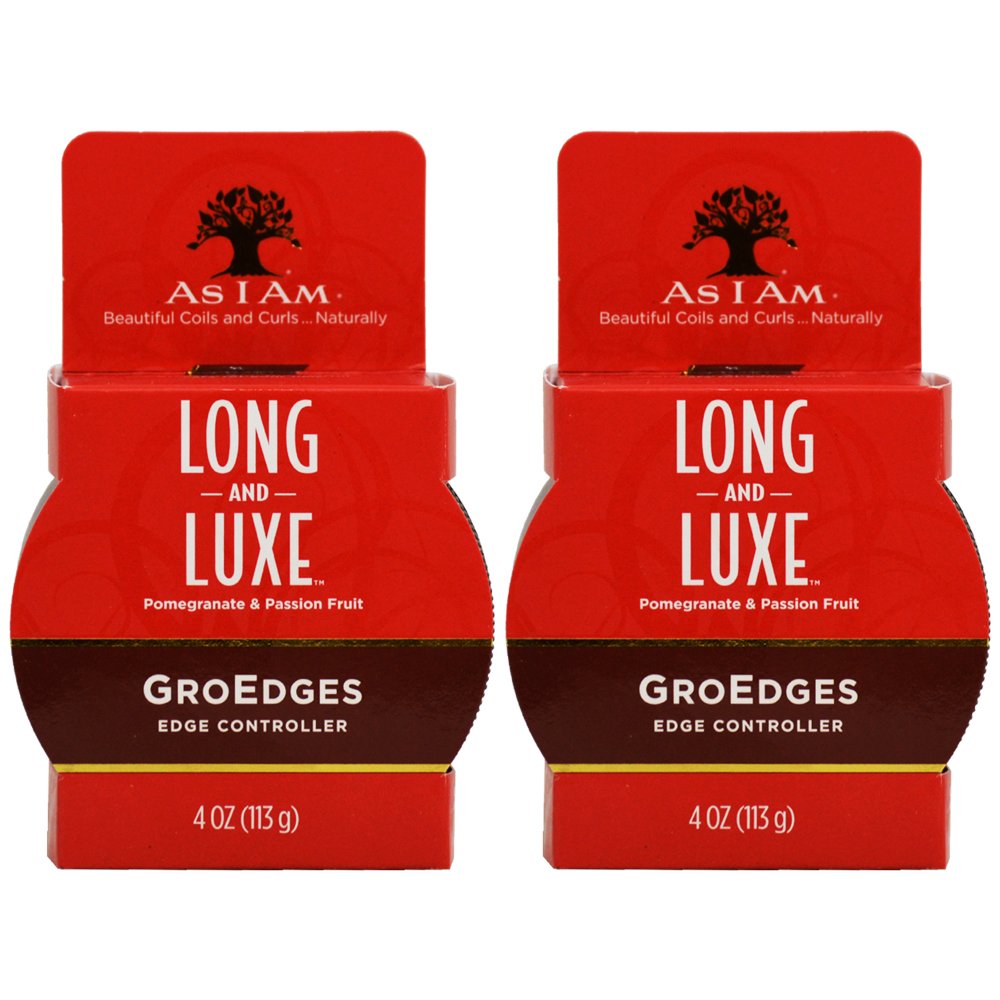 As I AmLong & Luxe GroEdges Edge Controller 4oz"Pack of 2"
