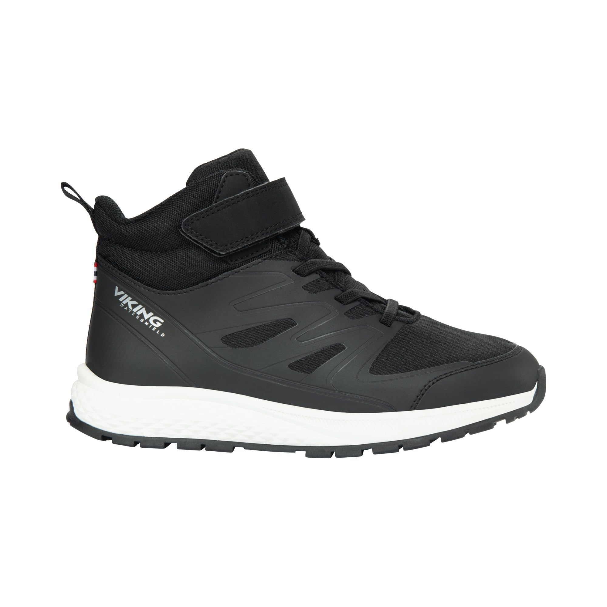 Viking Equip Mid WP 1V, Walking Shoes, Black,