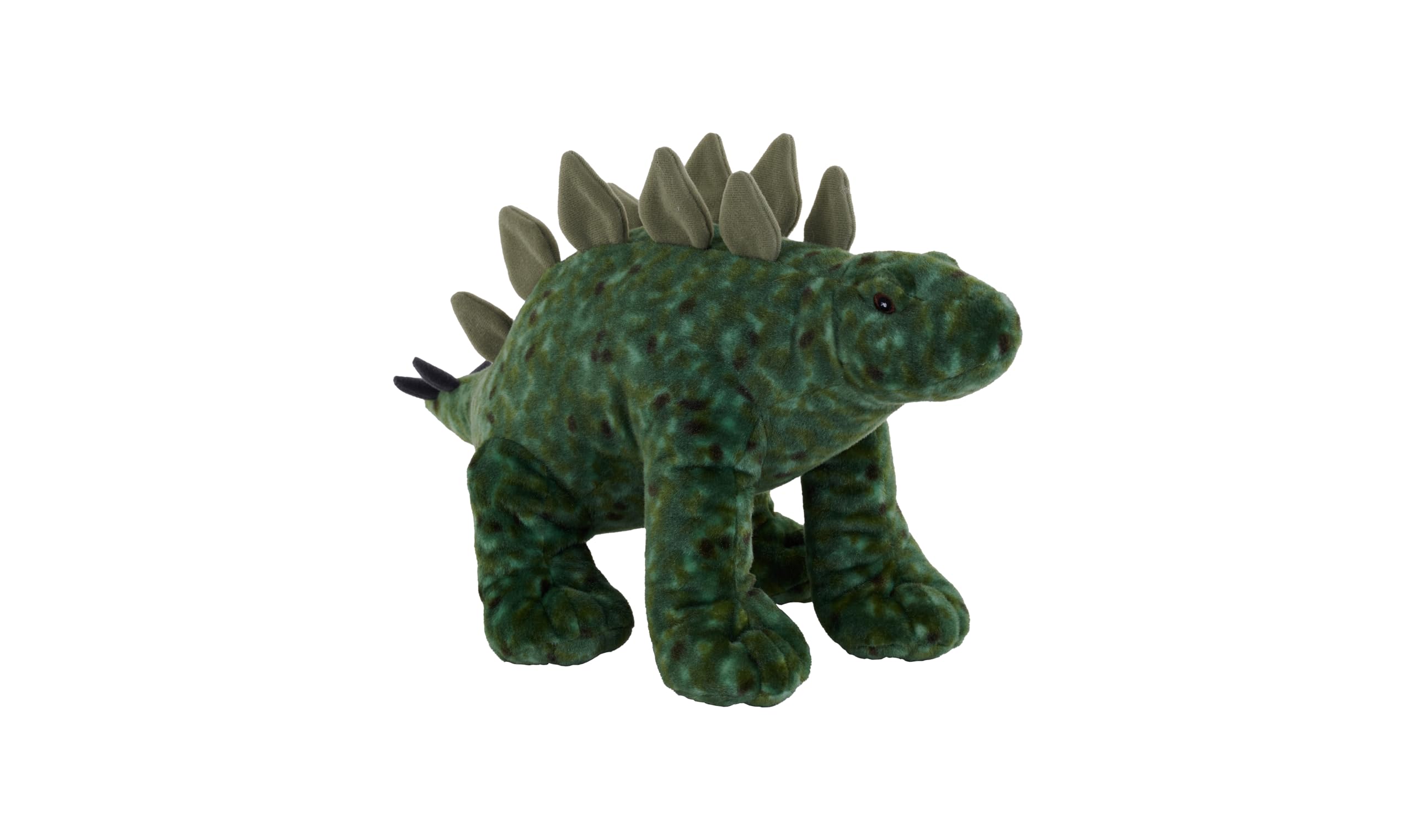 Wild Republic Cuddlekins Eco Stegosaurus, Stuffed Animal, 12 Inches, Plush Toy, Fill is Spun Recycled Water Bottles, Eco Friendly