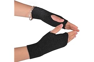 Wool Blend Fingerless Arm Warmers: The Ideal Typing Companion for Cold Hands