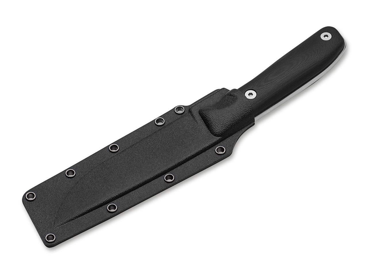 Manly Feststehendes Messer Blaze D2 Black