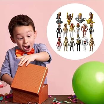 Amazon.co.jp: スキビッドバトルアクションフィギュア16個セット