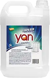 Limpa Box Detergente Desengordurante 5 Litros, Remove Manchas e Dá Brilho, Para Boxes de Vidro e Acrílico