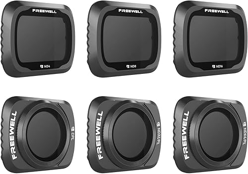 Freewell Budget Kit - Serie E - Paquete de 6 Compatible con Mavic Air 2 Drone