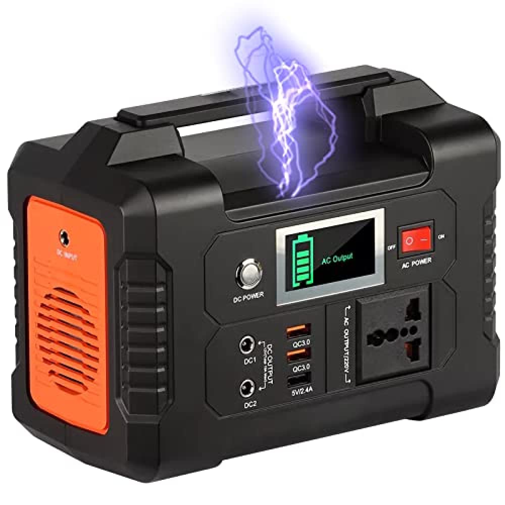 Estación de energía portátil de 40 800 mAh y 200 W, batería de Litio de Respaldo móvil para Exteriores, Fuente de Respaldo de Electricidad para Vacaciones, campamentos en Casas Rod