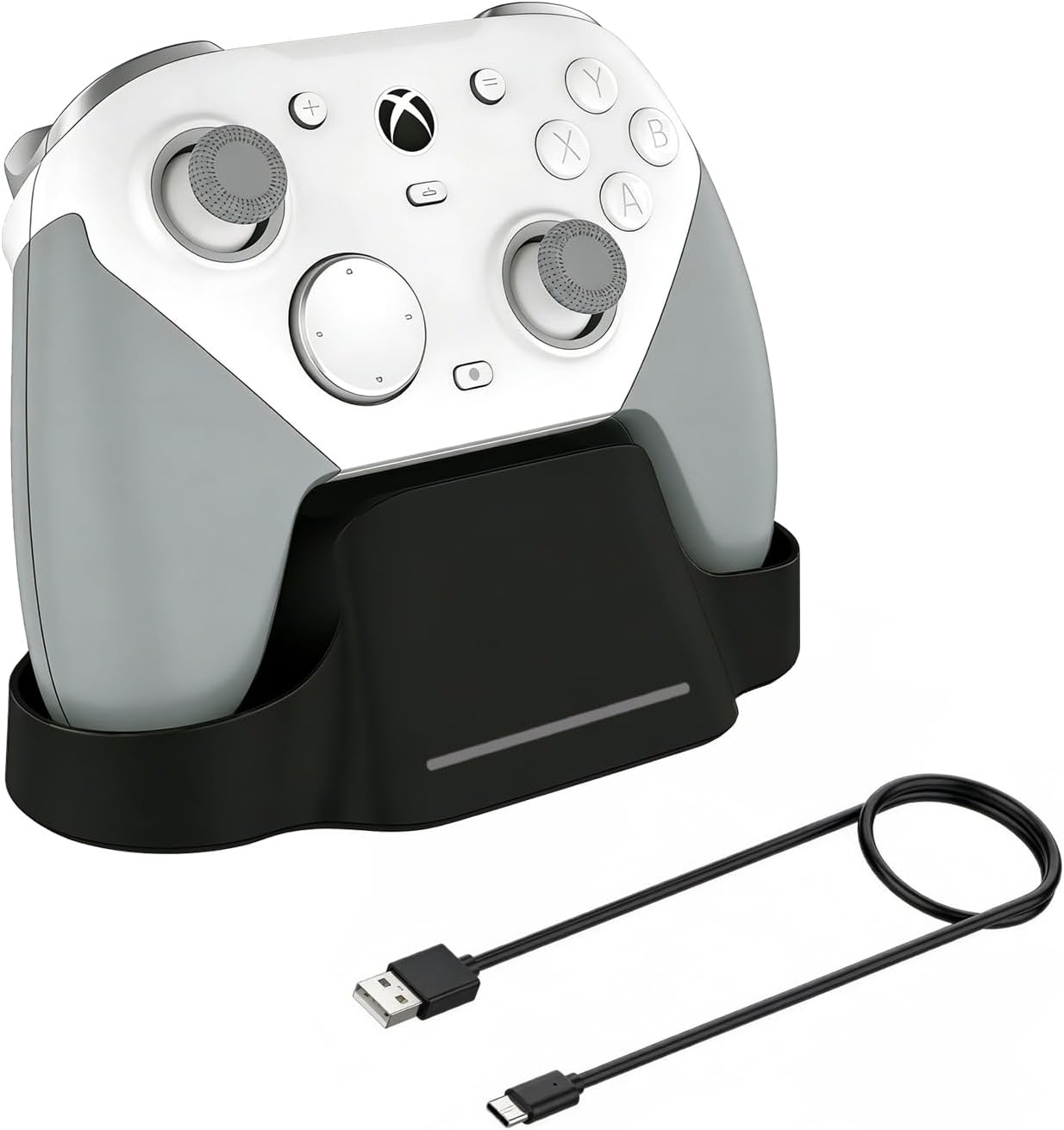 Charging Dock for GameSir G7 Pro Wired Controller Replacement Charging Station,1m USB-A to USB-C Cable