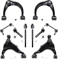 Vista 982 de Detroit Axle - Kit de suspensión frontal de 10 piezas para Dodge Avenger 2008-2014, Chrysler Sebring 2007-2010, 2 brazos de control inferiores, 2