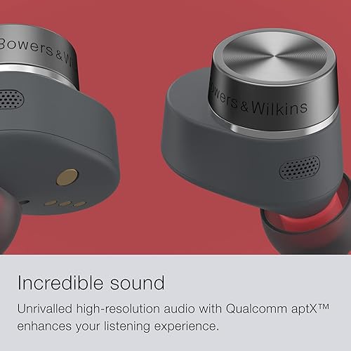 Vista 10 de Bowers & Wilkins Pi5 S2 True Wireless Earbuds - Active Noise Cancellation, Qualcomm aptX Technology, Bluetooth, Crystal-Clear Calls, Wireless & Sage