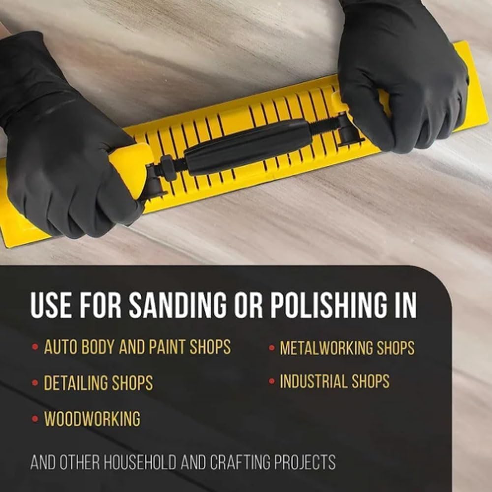 Adjustable Radius Flex Longboard Hand Sanding File Block Hand Grinder, Multifunction Manual Sanding Tool, Sanding Blocks Auto Body, Block Sander Auto Body (1Pc)