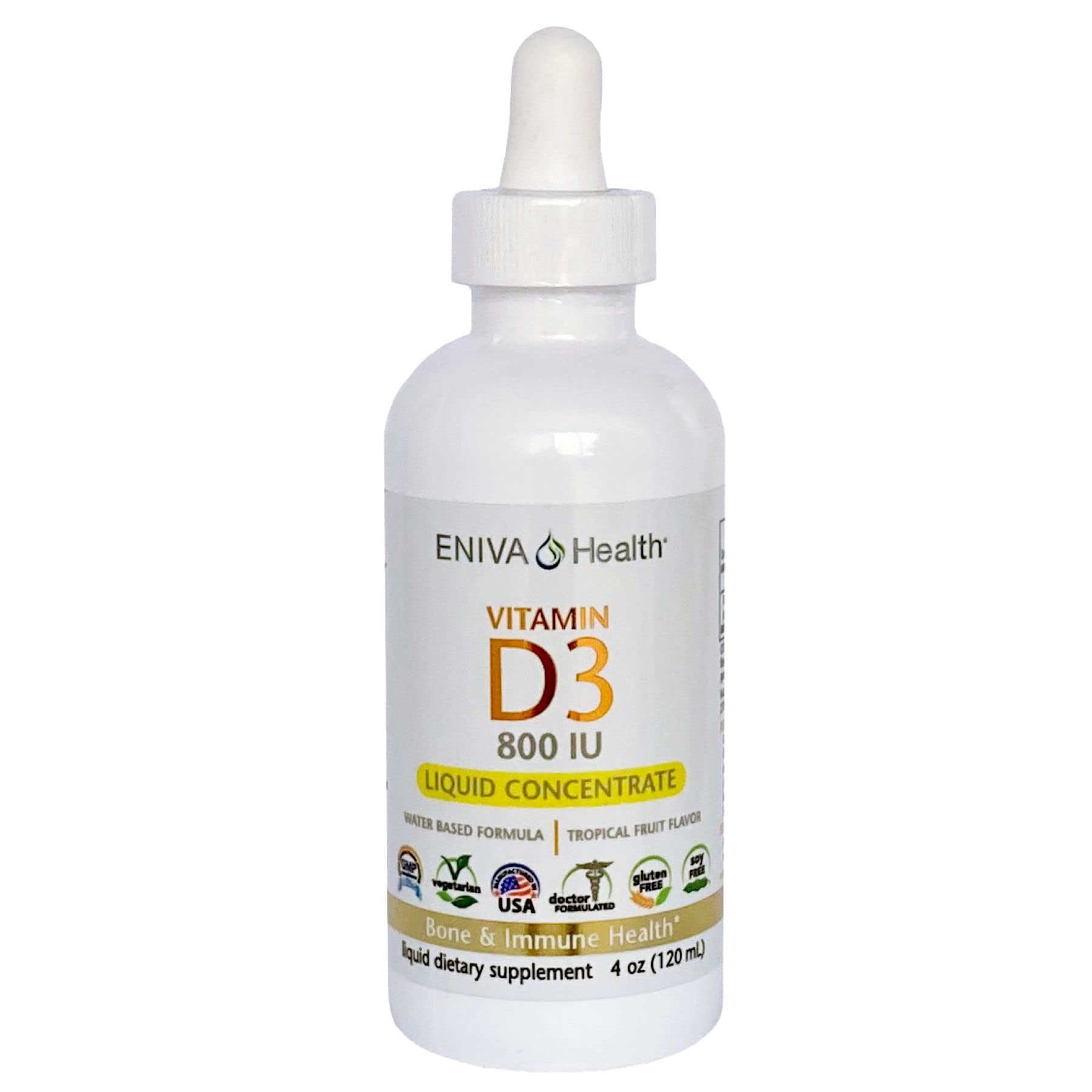 Liquid Vitamin D (D3) | Dr. Formulated for Rapid Absorption (120 mL)