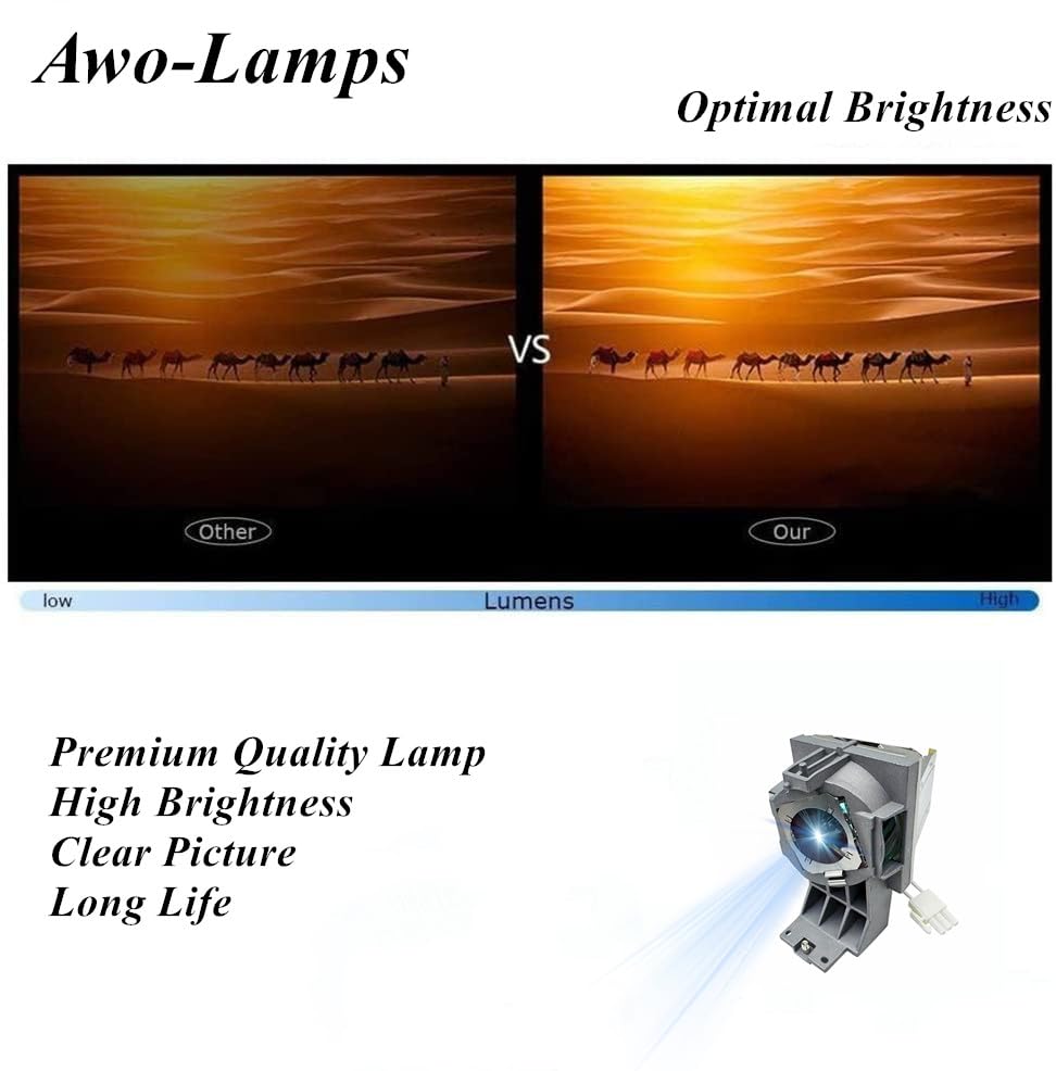 Lampadina Ricambio PK-L2417U Per Proiettore JVC LX-UH1B - Qualità A++, Alta Luminosità, +6000 Ore