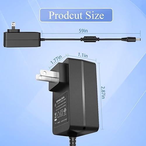 Miniatura 3 de Adaptador de fuente de alimentación de 15 V Cargador de 15 W para 450A 500A 600A 800A 1000A Tacklife HA2 T6 T8 Pro Car Jump Starter Booster DBPower