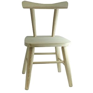 ARTEMA Silla Infantil de Madera Natural 57 x 33.5 x 28 cm