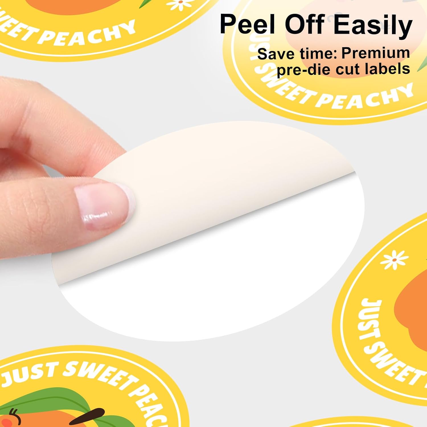 Shipping Address Labels 1.5 Inch Round White Sticker Labels for Laser & Inkjet Printers,Adhesive Mailing Labels,Label Stickers Adhesive Label(30Sheets,600Labels) - Image 8