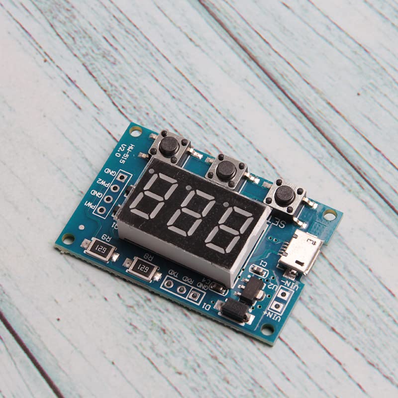 Image of Acxico 2Pcs 2-Channel 5V PWM Pulse /Square Wave Generator Module 1Hz-150KHz Frequency