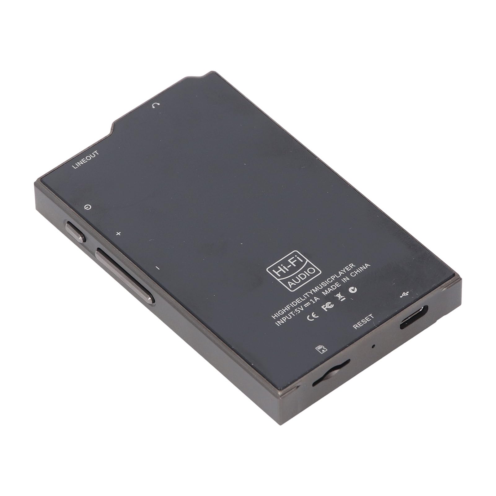 Reproductor Mp3 con Bluetooth, 5.3 sin Pérdida DSD FLAC HD HiFi Música Digital Reproductor de Sonido Registro de Voz de Música USB con Pantalla de Pantalla HD de 2.4 Pulgadas