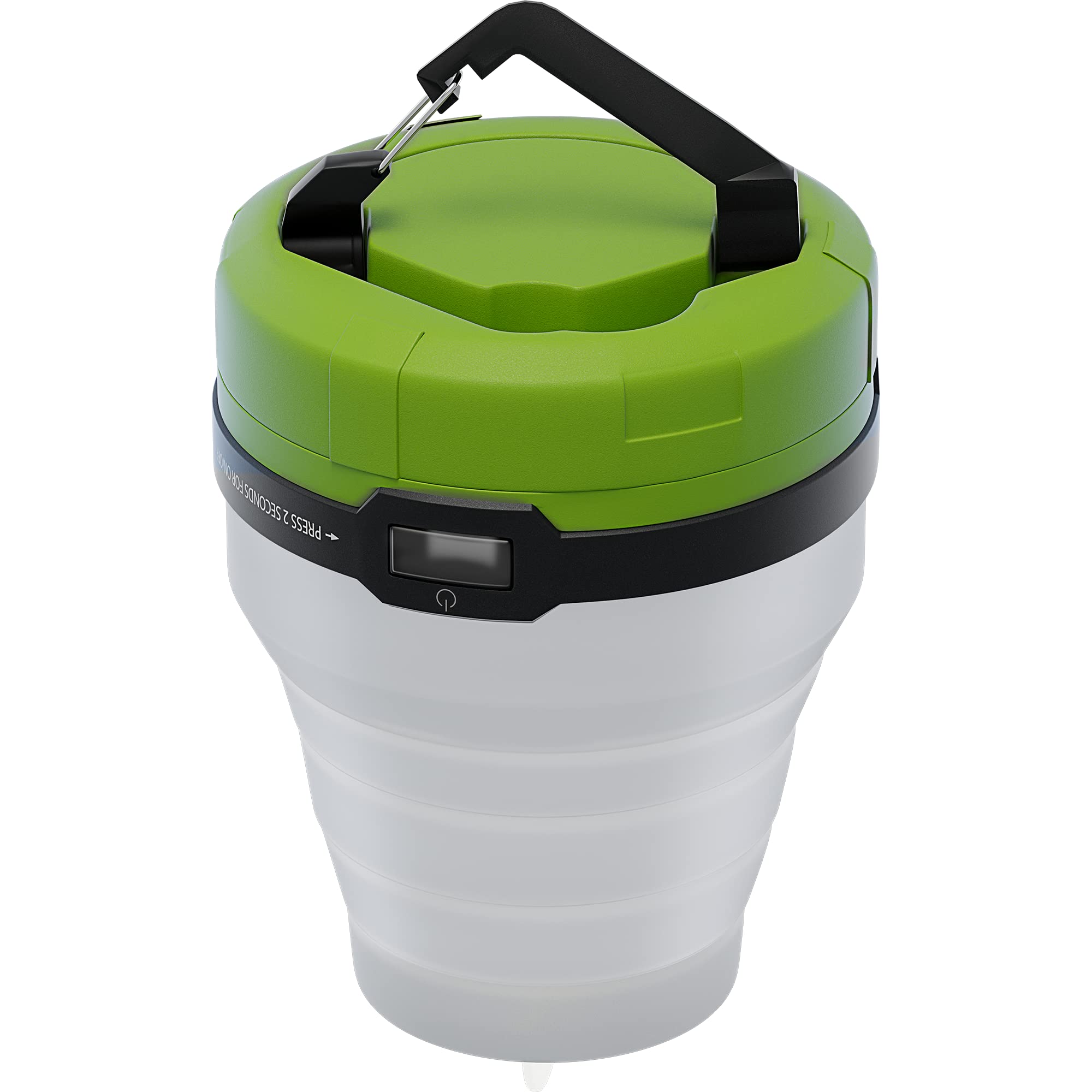 goobay 58392 LED lampa kempingowa / 1 W / 3 w 1 składana / strumień świetlny 90 lm / lampa wisząca / latarka LED / lampka nocna na kemping i aktywności na świeżym powietrzu / obowiązkowa pozycja na