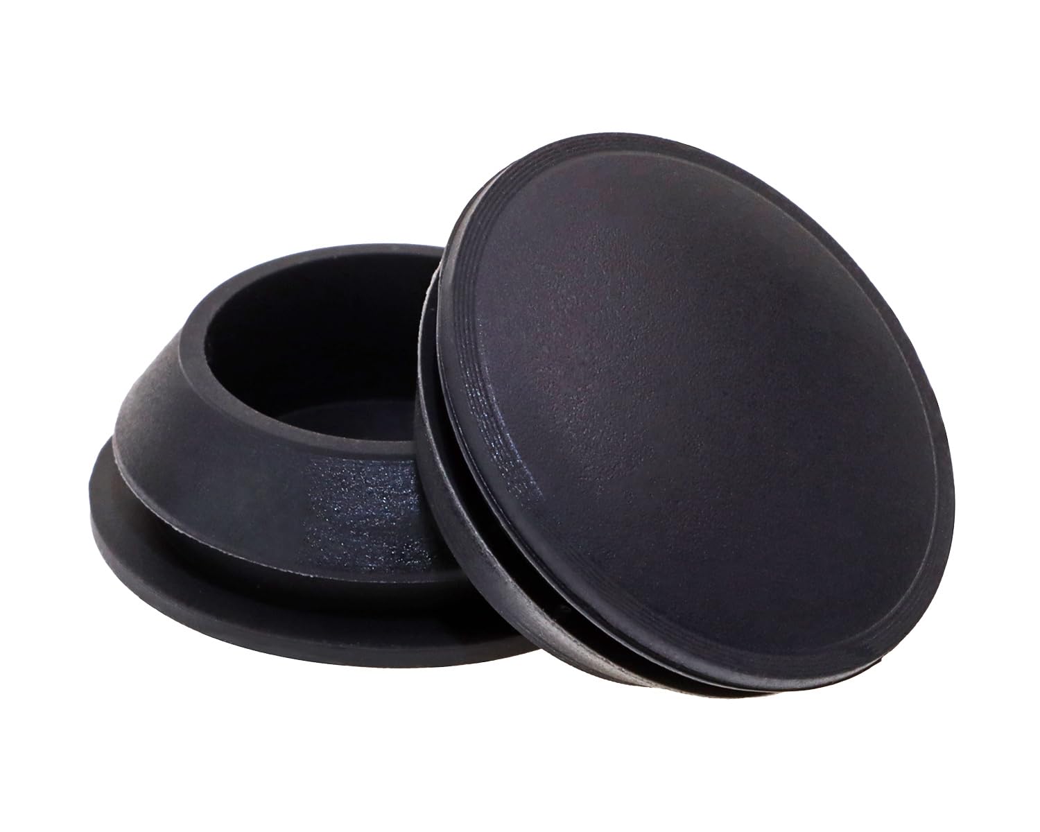 Amazon.com: ONLYKXY 5 Pcs Black Silicone Round Snap in Type Locking ...